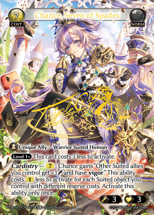 Chance, Seven of Spades