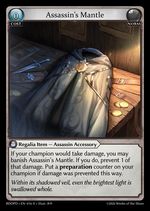 Assassin's Mantle