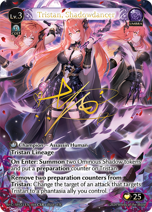 Tristan, Shadowdancer