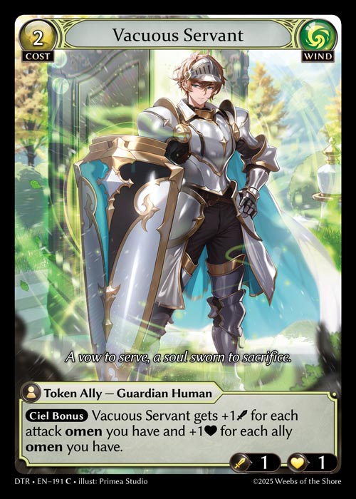 Vacuous Servant
