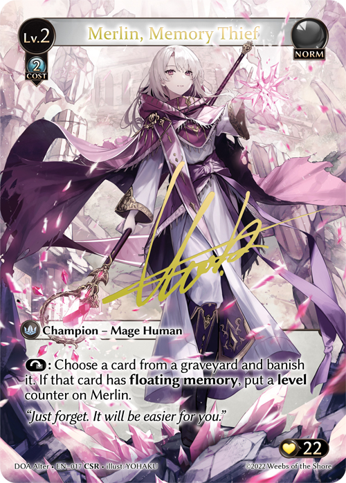 Merlin, Memory Thief