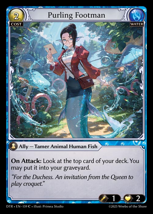 Purling Footman