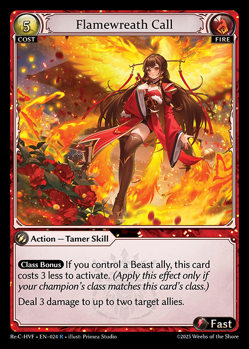 Flamewreath Call