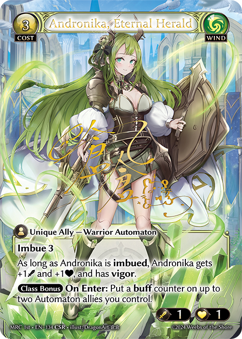 Andronika, Eternal Herald