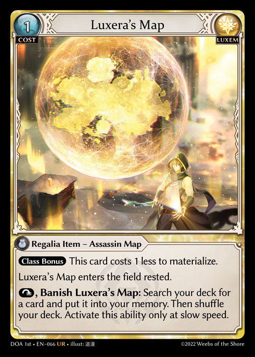 Luxera's Map