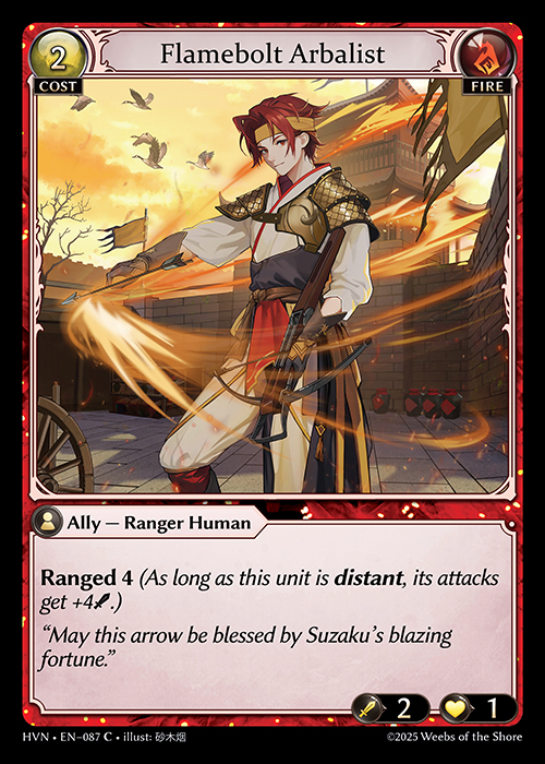 Flamebolt Arbalist