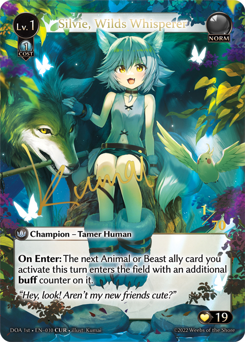 Silvie, Wilds Whisperer