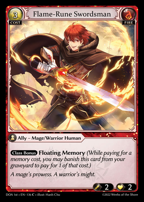 Flame-Rune Swordsman