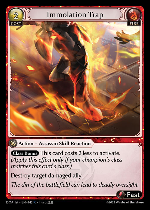 Immolation Trap
