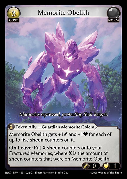 Memorite Obelith