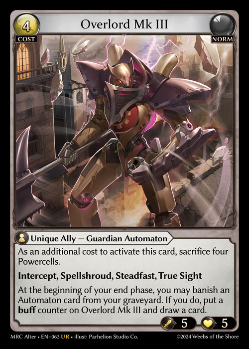 Overlord Mk III