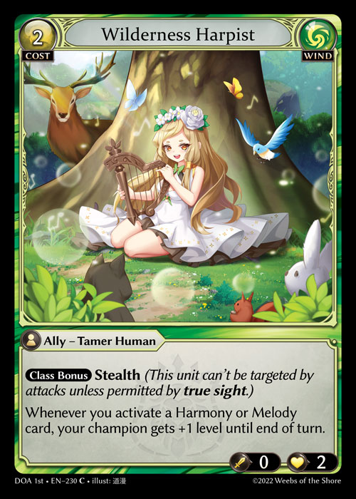 Wilderness Harpist