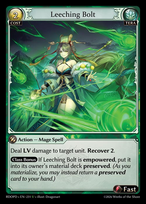 Leeching Bolt