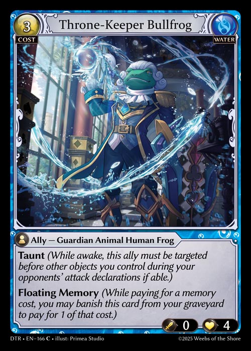 Throne-Keeper Bullfrog