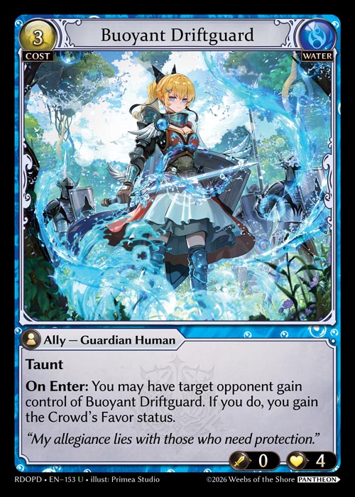 Buoyant Driftguard