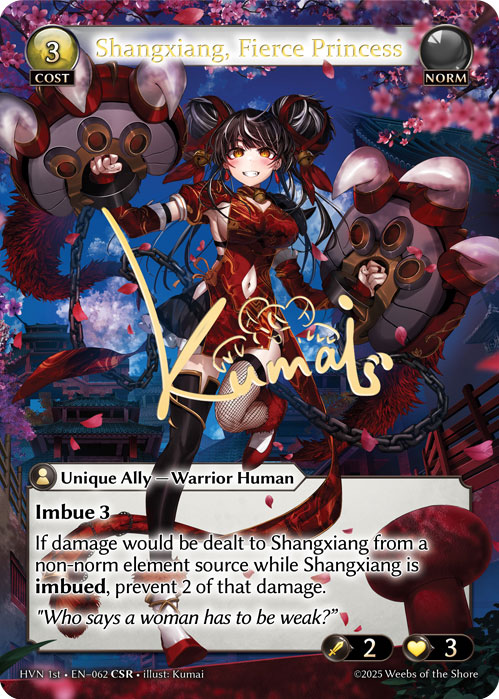 Shangxiang, Fierce Princess
