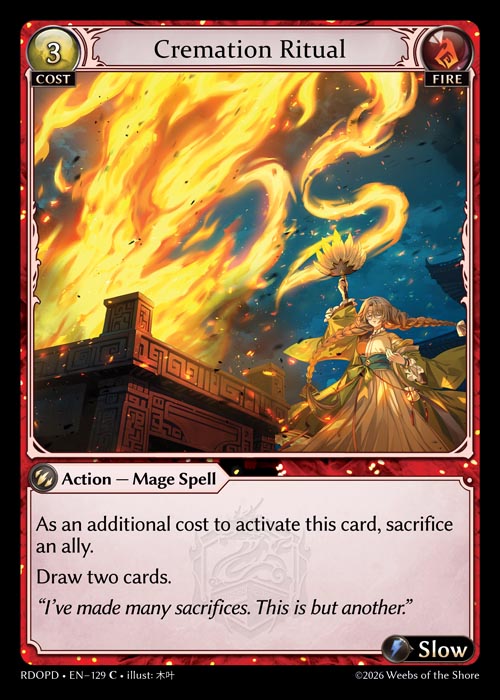 Cremation Ritual