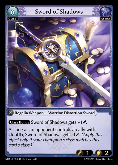 Sword of Shadows