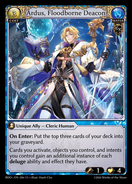 Ardus, Floodborne Deacon
