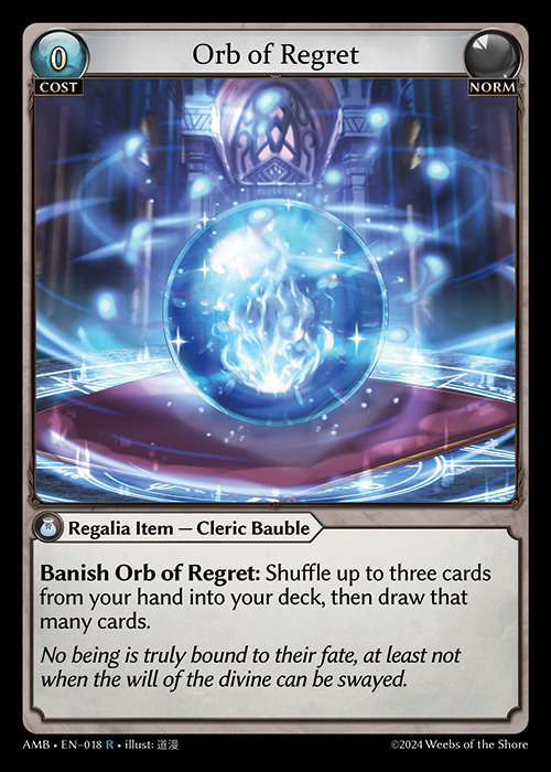 Orb of Regret