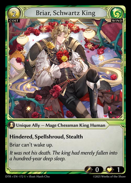 Briar, Schwartz King