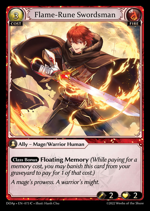 Flame-Rune Swordsman
