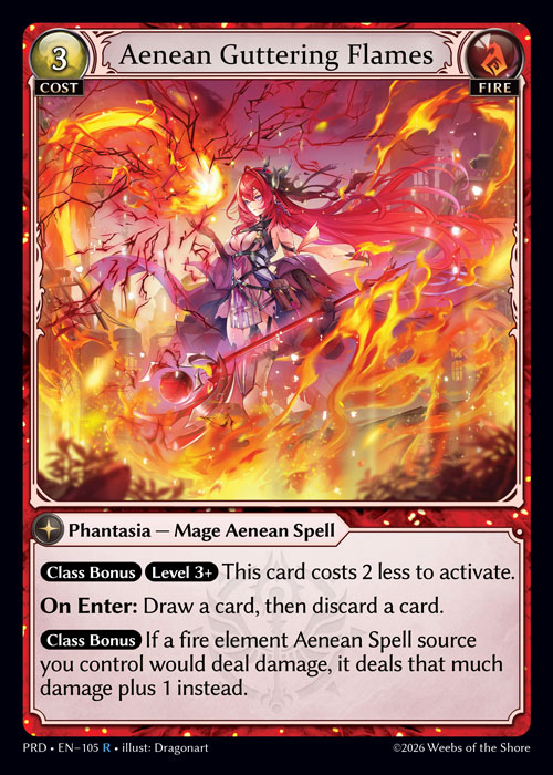 Aenean Guttering Flames