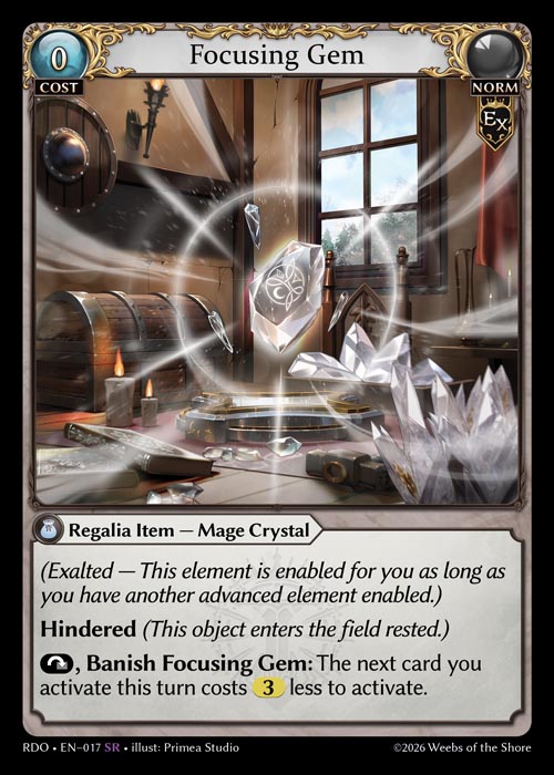 Focusing Gem
