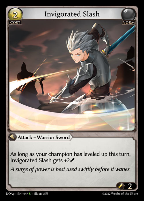 Invigorated Slash
